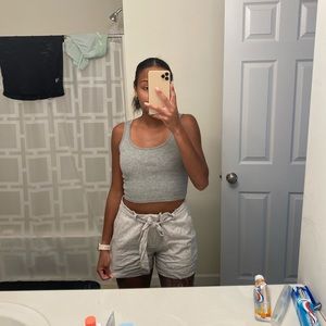 banana republic tie waist shorts